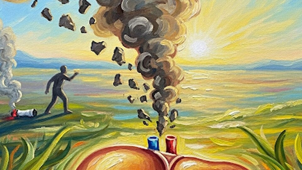 禁煙 肝臓 脂肪肝のイメージ画像