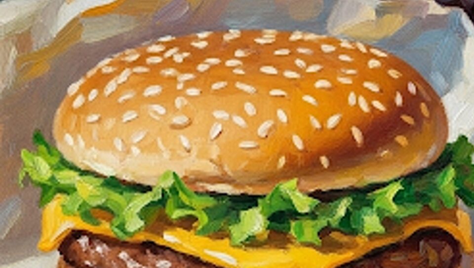 ファストフードと脂肪肝のイメージ画像