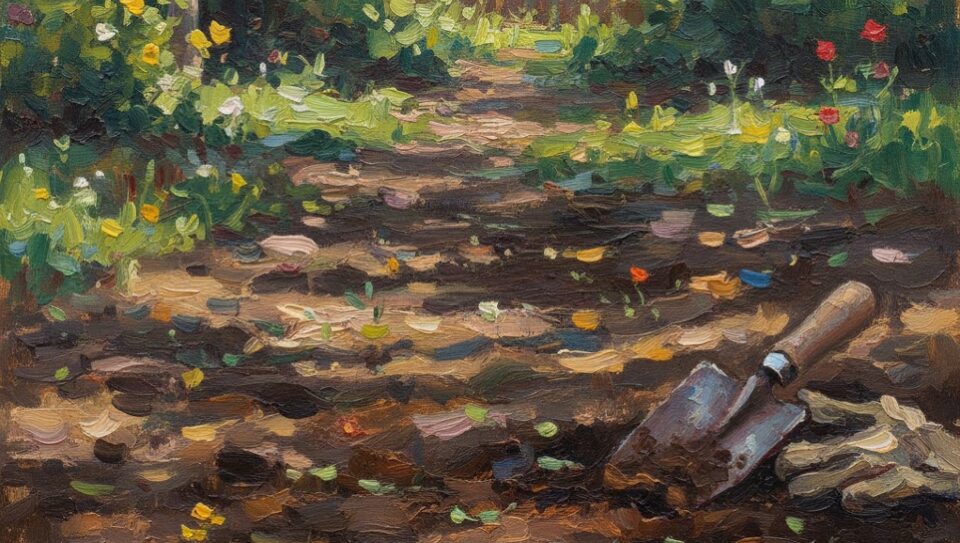 鉄欠乏と土の匂いのイメージ